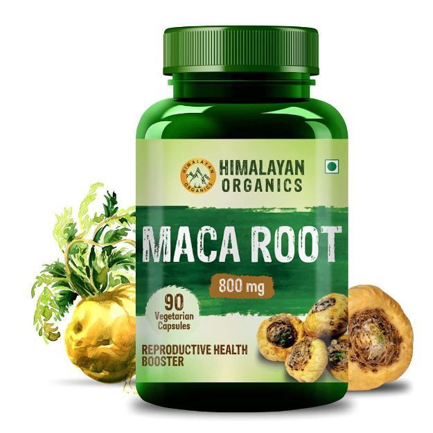 Himalayan Organics Maca Root Extract 800mg Capsules (90)