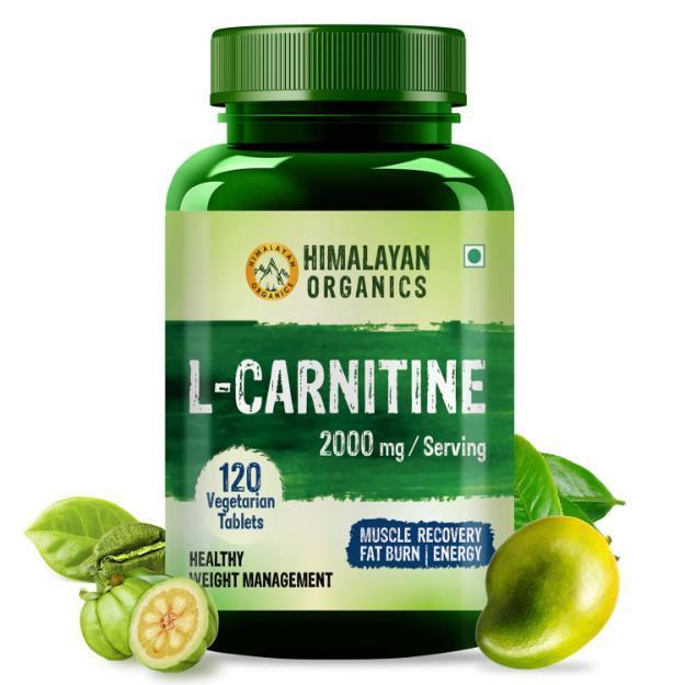 Himalayan Organics L-Carnitine 2000mg/Serve Tablets (120)
