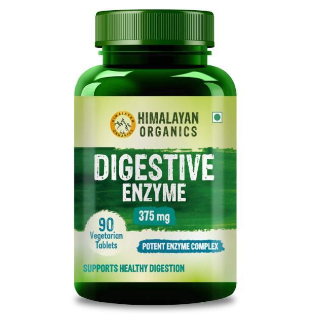 Himalayan Organics Digestive Enzyme for Healthy Digestion Tablets (90)