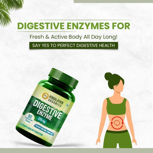 Himalayan Organics Digestive Enzyme for Healthy Digestion Tablets (90)_4