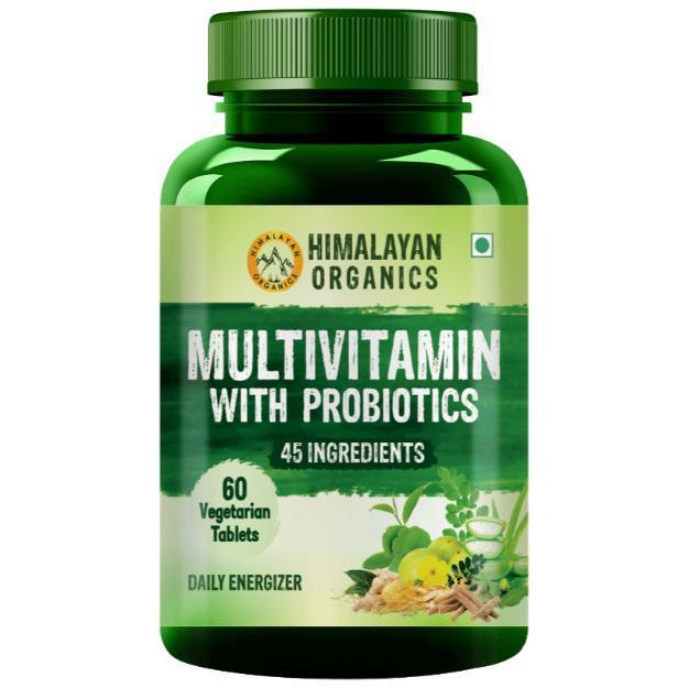 Himalayan Organics Multivitamin with Probiotics for men & women Tablets (60)