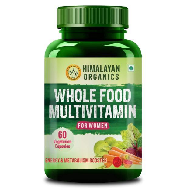 Himalayan Organics Whole Food Multivitamin for Women Capsules (60)