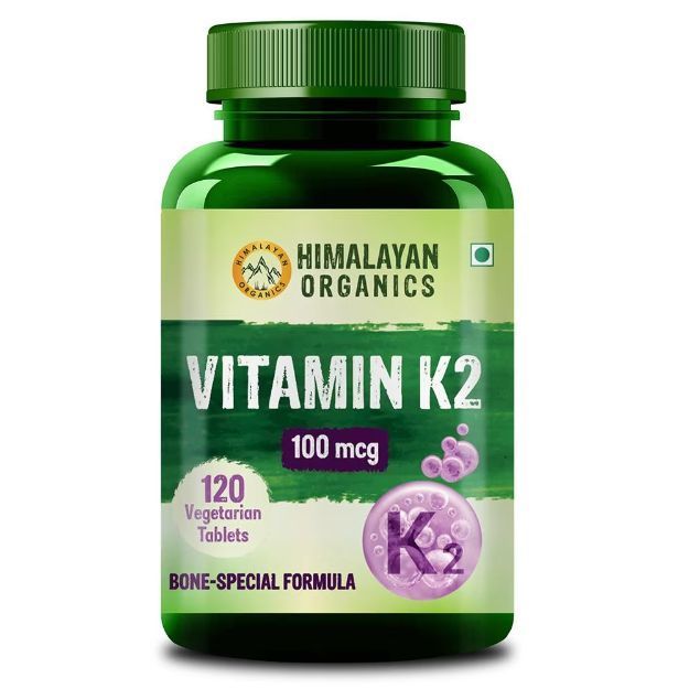 Himalayan Organics Vitamin K2 100 mcg Tablets (120)