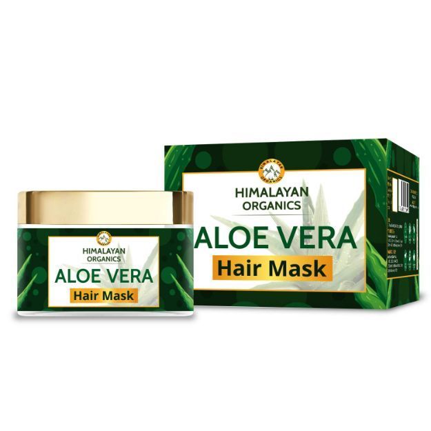  Himalayan Organics Aloevera Hair Mask Gel with Bhringraj 200ml