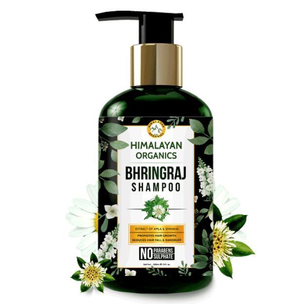Himalayan Organics Bhringraj Shampoo for Hair Growth 300ml