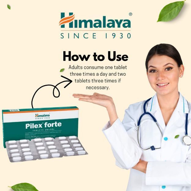 Himalaya Pilex Forte Tablet: Uses, Price, Dosage, Side Effects ...