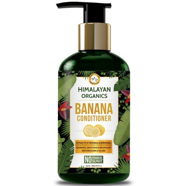Himalayan Organics Banana Conditioner No Sulphate & Parabens 300ml