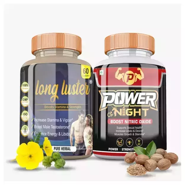 Divya Shree Long Luster And Power Of Night Capsule Combo Pack