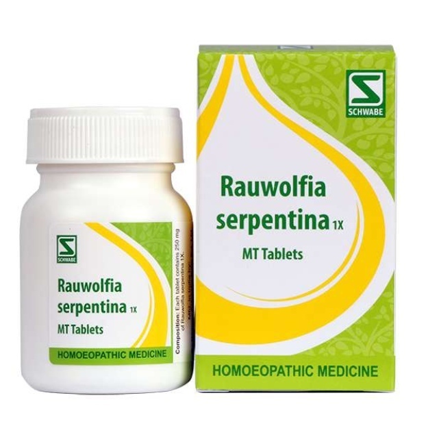 Schwabe Rauvolfia serpentina 1X MT Tablets