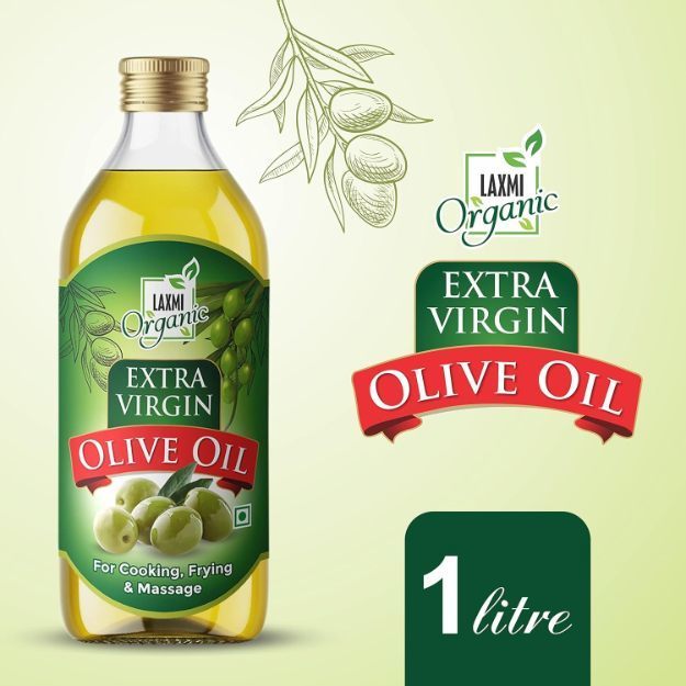 Laxmi Organics Extra Virgin Olive Oil 1000ml