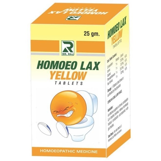 Dr. Raj Homoeolax Yellow Tablet