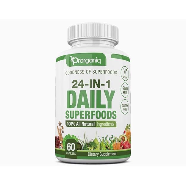 Prorganiq 24 in 1 Daily Superfoods Capsule
