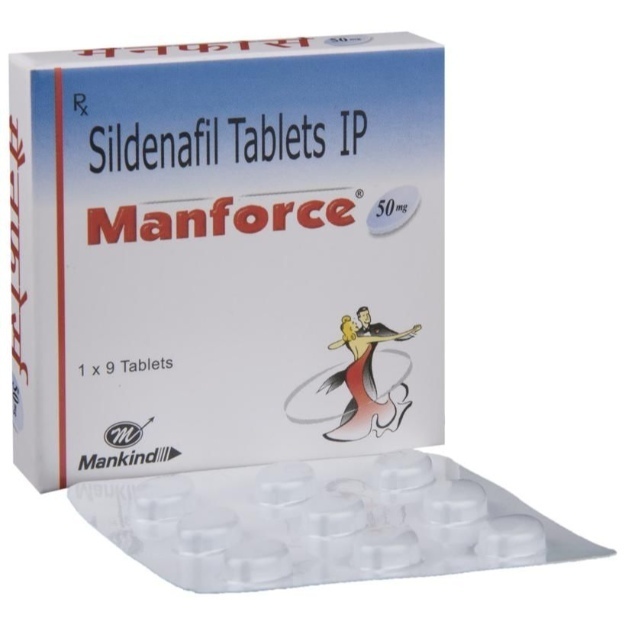 Manforce 50mg Tablet Pack Of 3