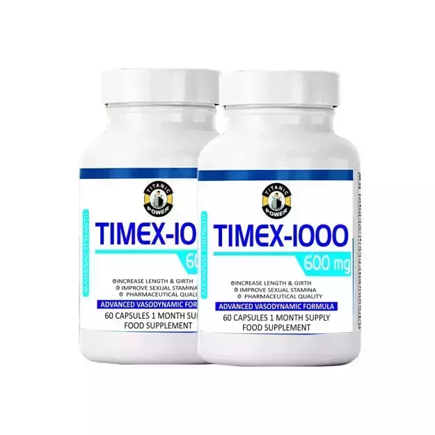  Opitron Plus Timex 1000 Capsule Pack Of 2