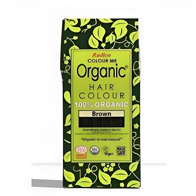 Radico Certified Organic Hair Color Dye -Brown