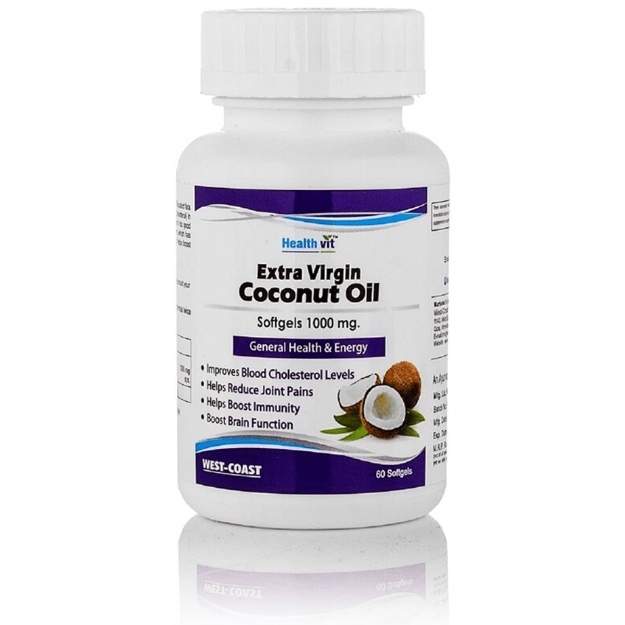Healthvit Extra Virgin Coconut Oil Capsule