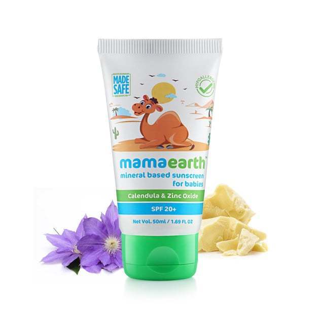 Mamaearth Baby Sunscreen Tube 50gm