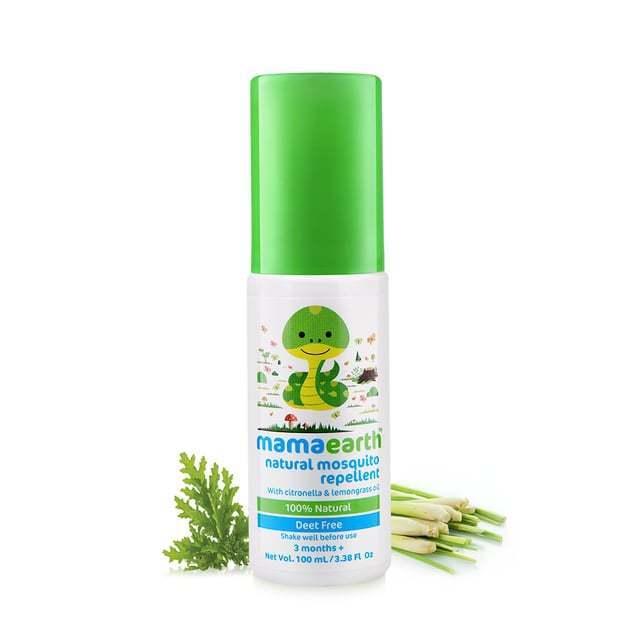 Mamaearth Natural  Mosquito Repellent For 3Months+ Babies 100ml