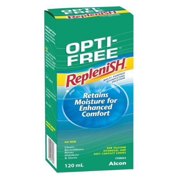 Opti Free Replenish Solution 120ml