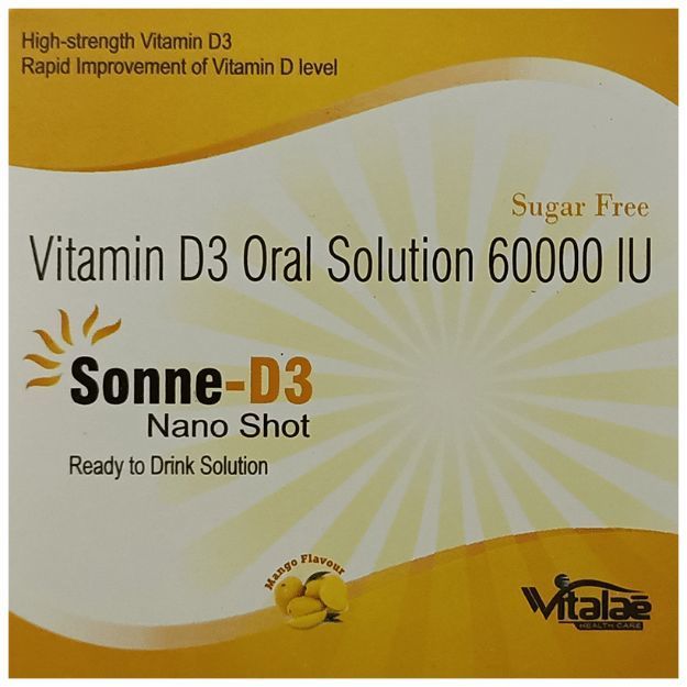 Sonne D3 Nano Shot Mango Sugar Free