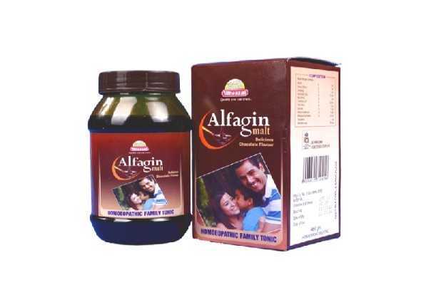 Wheezal Alfagin Malt Delicious Chocolate Drug Brand ID