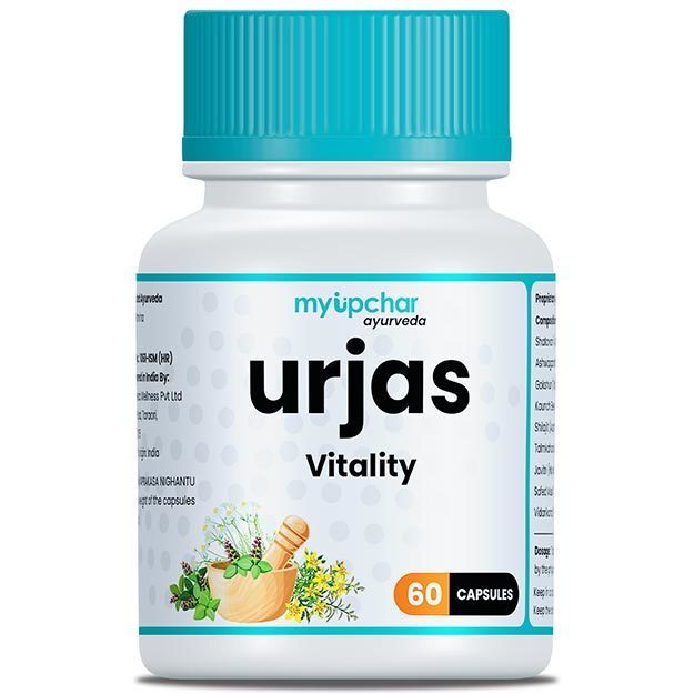 Urjas Capsule for Vitality Support By Myupchar Ayurveda