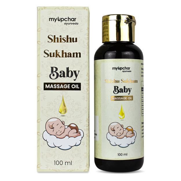 Shishu Sukham Baby Massage Oil By Myupchar Ayurveda