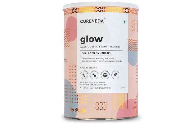 Cureveda Glow Adaptogenic Beauty Protein Powder