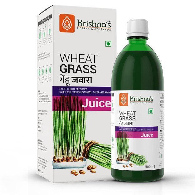 Krishnas Herbal & Ayurveda Wheatgrass Juice 500ml