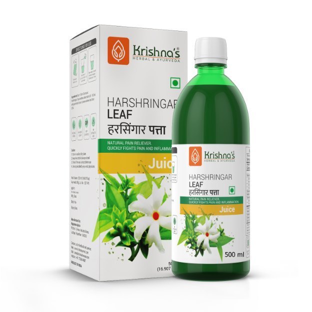 Krishnas Herbal & Ayurveda Harshringar Leaf Juice 500ml