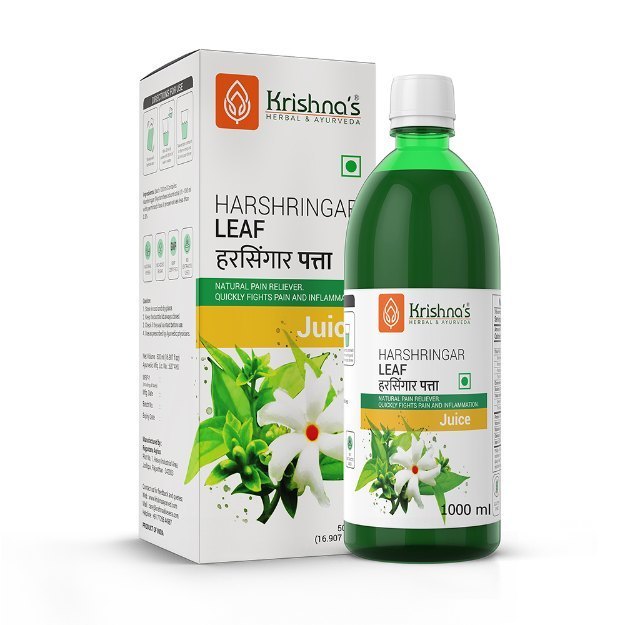 Krishnas Herbal & Ayurveda Harshringar Leaf Juice 1000ml