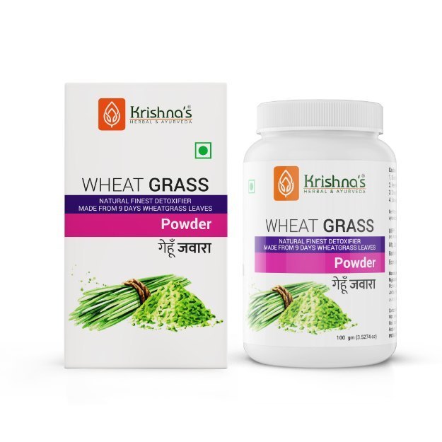 Krishnas Herbal & Ayurveda Wheatgrass Powder 100g