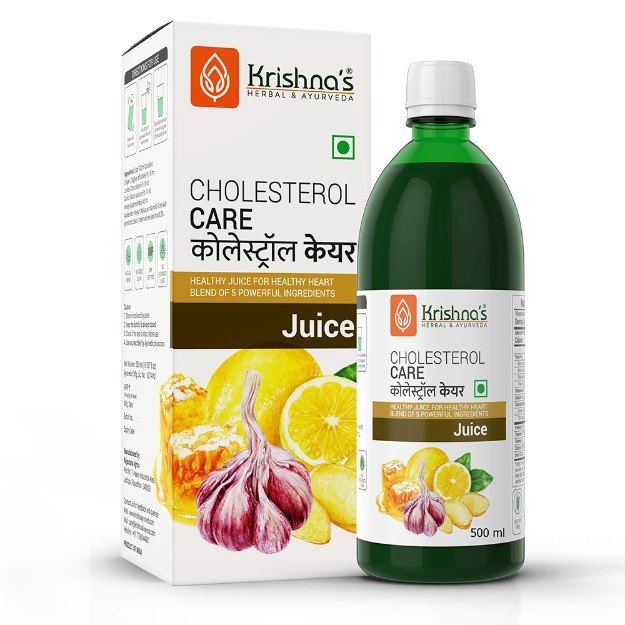 Krishnas Herbal & Ayurveda Cholesterol Care Juice 500ml