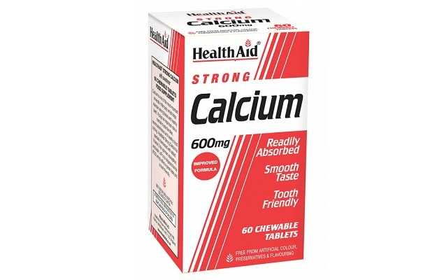 Health Aid Strong Calcium 600 Mg Tablet