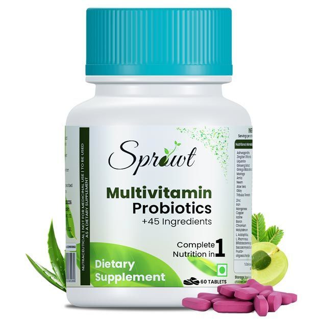 Multivitamin With Probiotic Capsules