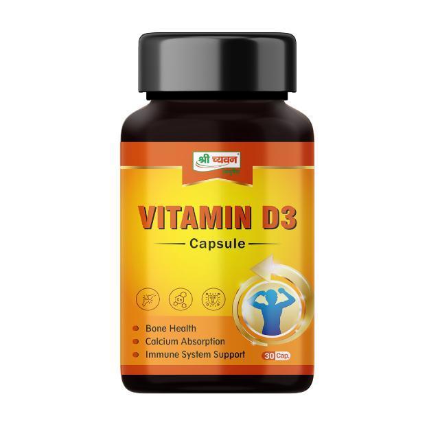 Shri Chyawan Vitamin D3 Capsule (30)