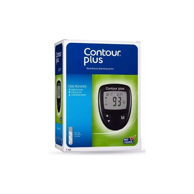 CONTOUR PLUS GLUCOMETER KIT (WITH FREE 25 STRIPS)