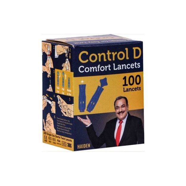 CONTROL D 100 LANCETS
