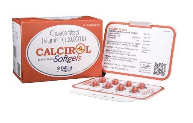 Calcirol 60000 IU Softgels