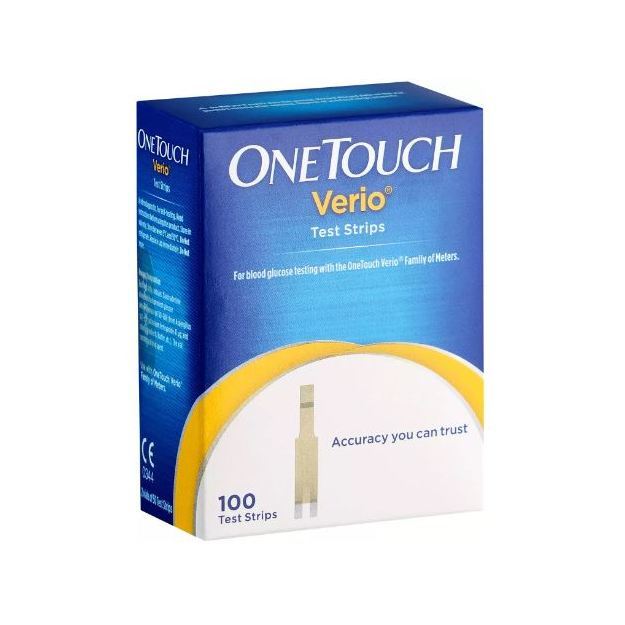One Touch Verio Glucometer Test Strip (100strip)