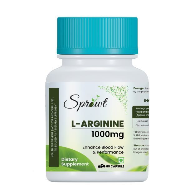 Sprowt L-Arginine 1000mg (60 Capsule)