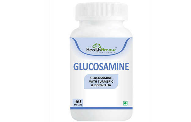 Health Amour Glucosamine With Turmeric & Boswellia Tablet