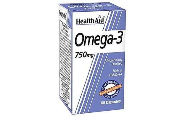Health Aid Omega 3 750 Mg Capsule