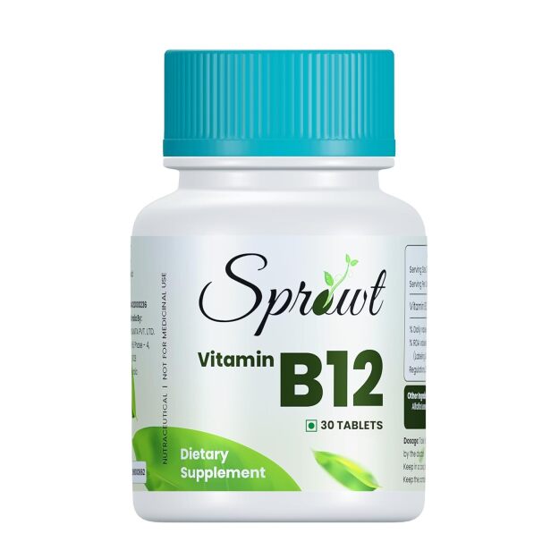 Sprowt Vitamin B12 Tablets - 30 Tab