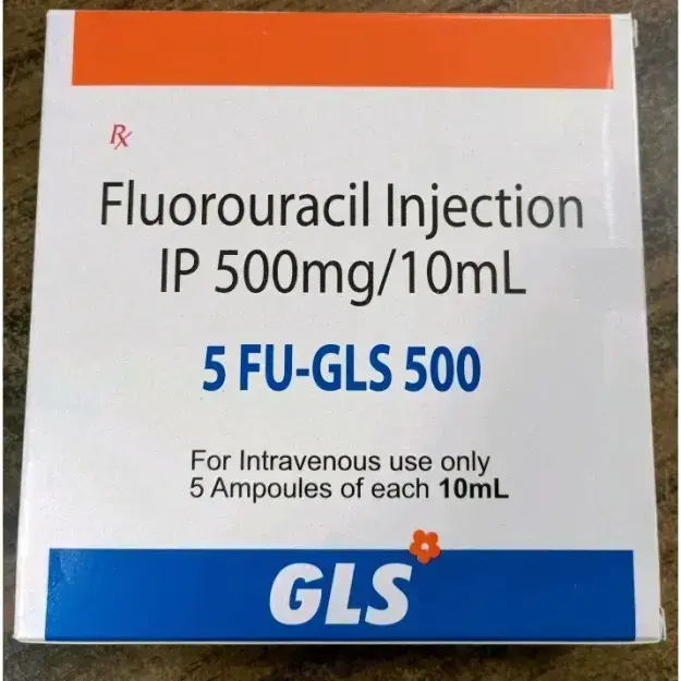 5FU GLS 500mg Injection