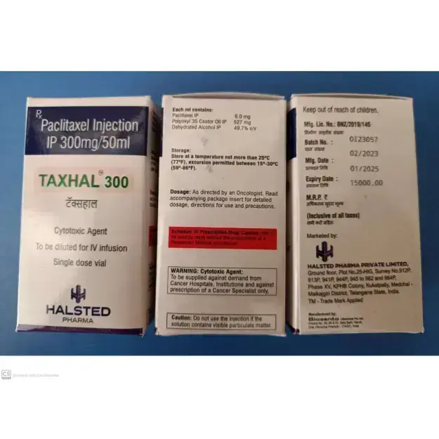 Taxhal 300mg Injection