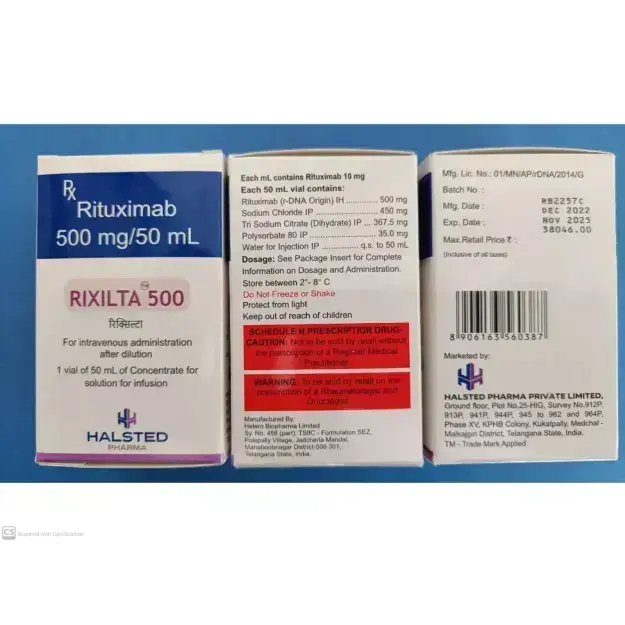 Rixilta 500mg Injection