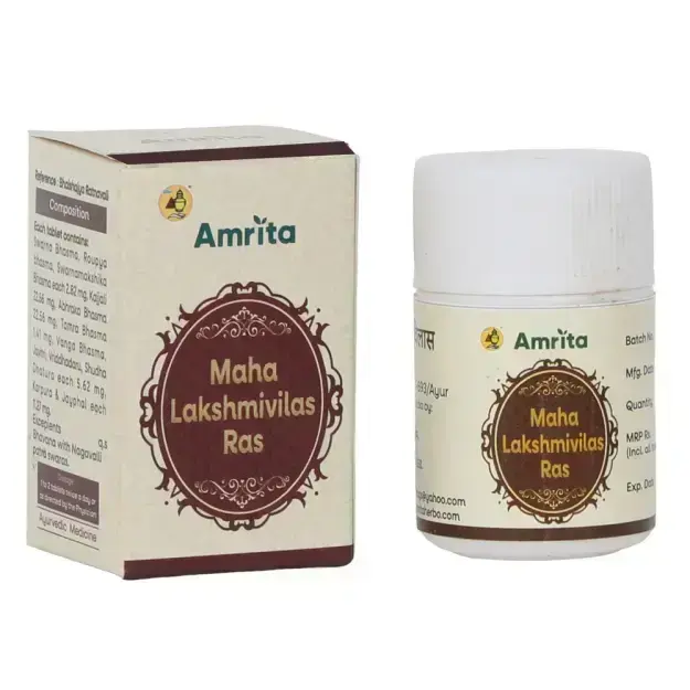 Amrita Maha Laxmivilas Ras 60 Tab