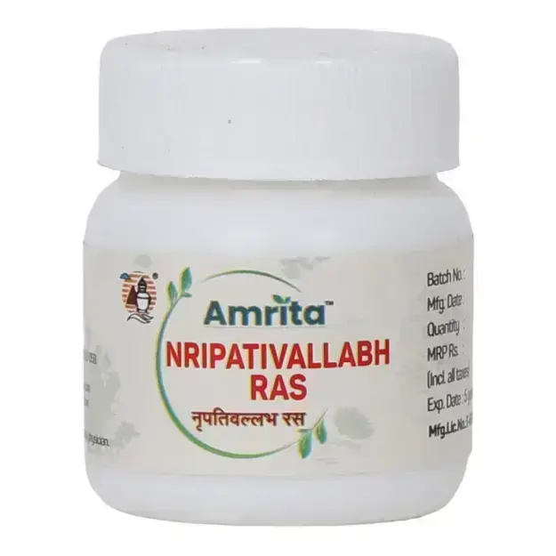 Amrita Nripativallabh Ras 60 Tab