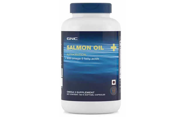 GNC Salmon Oil Nutraceutical Softgel Capsule